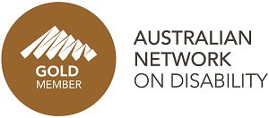 We are a gold member of the Australian Network on Disability