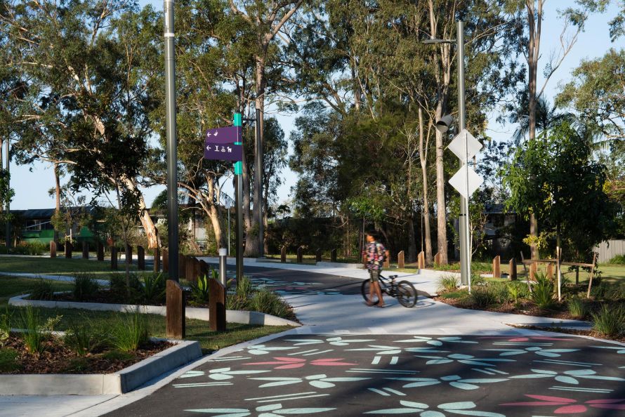 Logan Gardens Shared Parkway