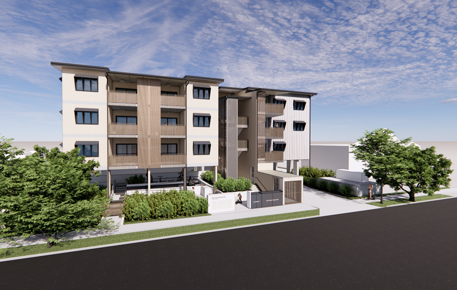 Indicative only – artist’s impression of Westcourt development. Image supplied by CA Architects