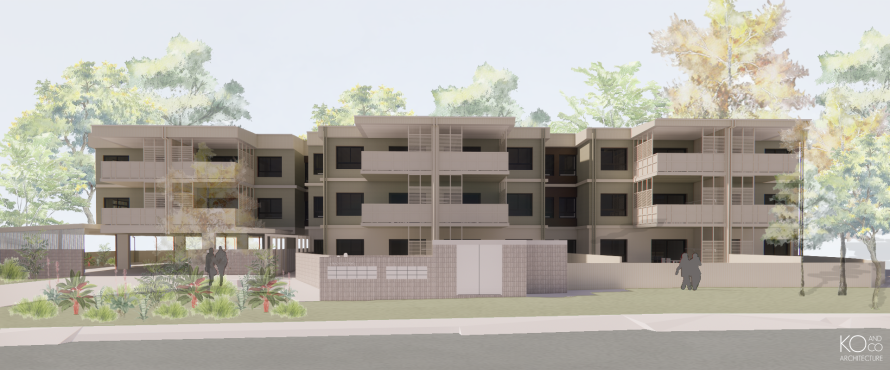 Peachester Road, Beerwah street view perspective – artist’s impression